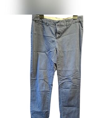 GAP Gray Relaxed Girlfriend Fit Pants Size 8 Stretch Cotton Casual